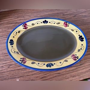 Home and garden party “welcome home” serving platter